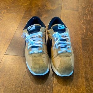 Nike Cortez Gold and Black